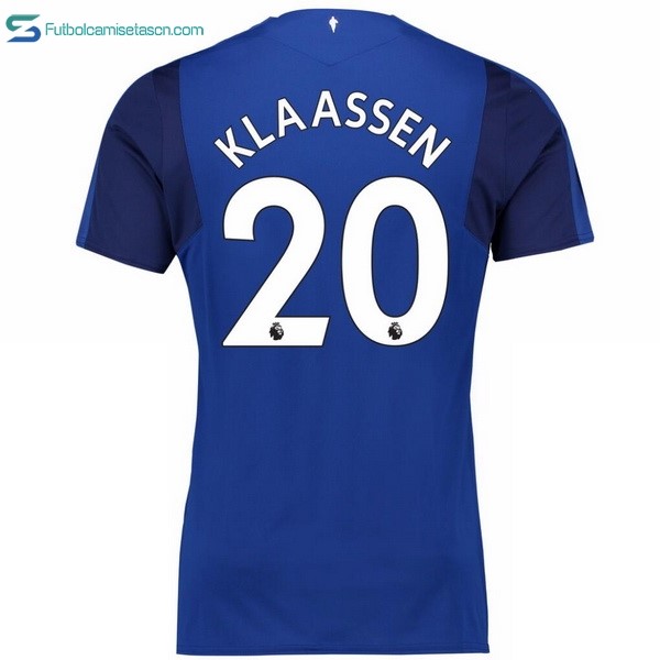 Camiseta Everton 1ª Klaassen 2017/18